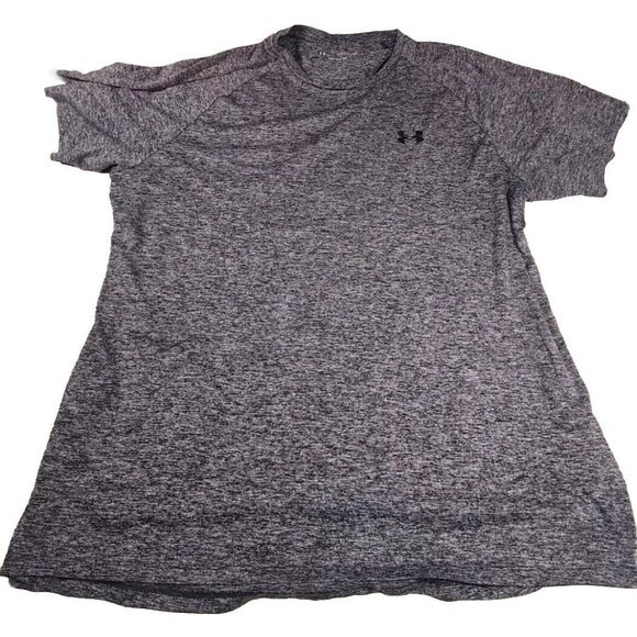 Under Armour XXL Men’s “The Tech Tee” Loose Headgear Grey Blend SS Shirt - Picture 1 of 8